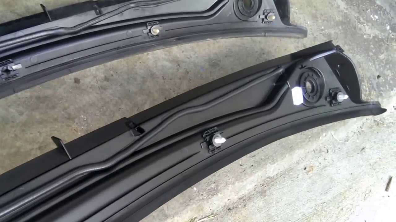 How to Replace the Windshield Cowl of Your BMW E46 3-Series