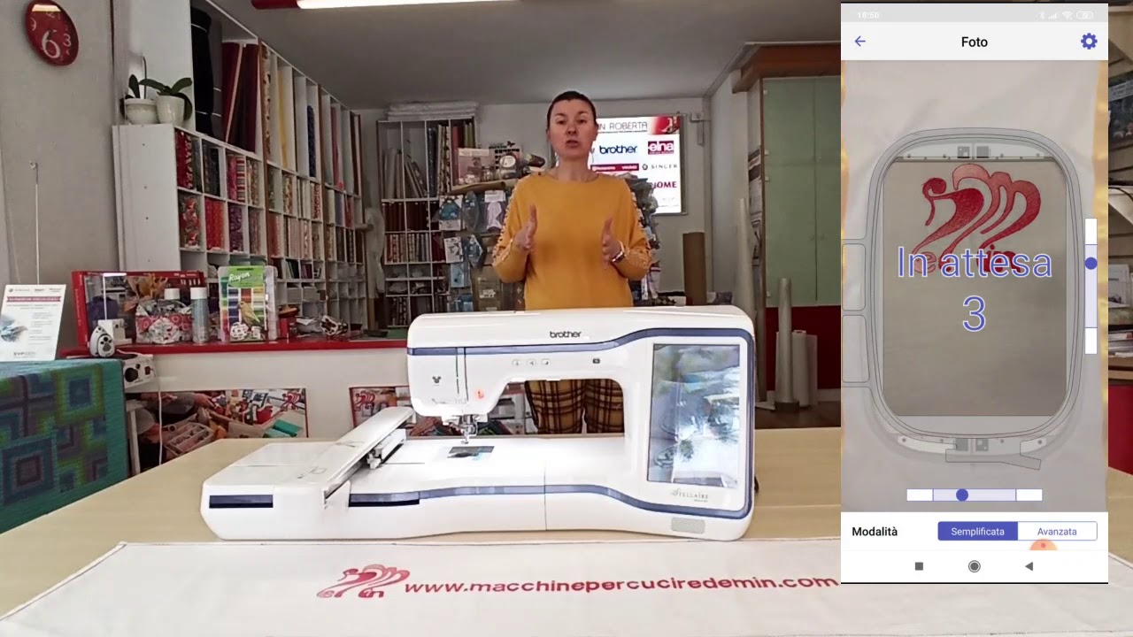 Recensione macchina per ricamare Brother Stellaire XE1