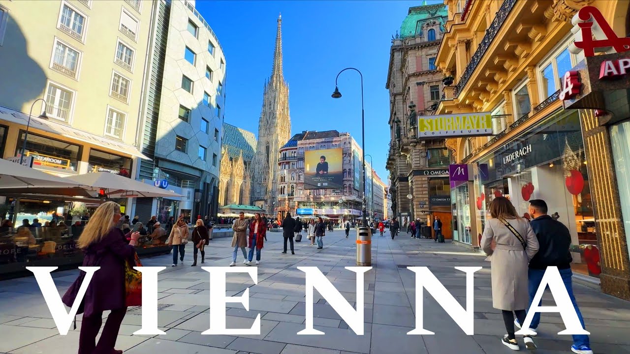Vienna Austria 🇦🇹 November Walking Tour || Heart of Vienna 4K UHD 