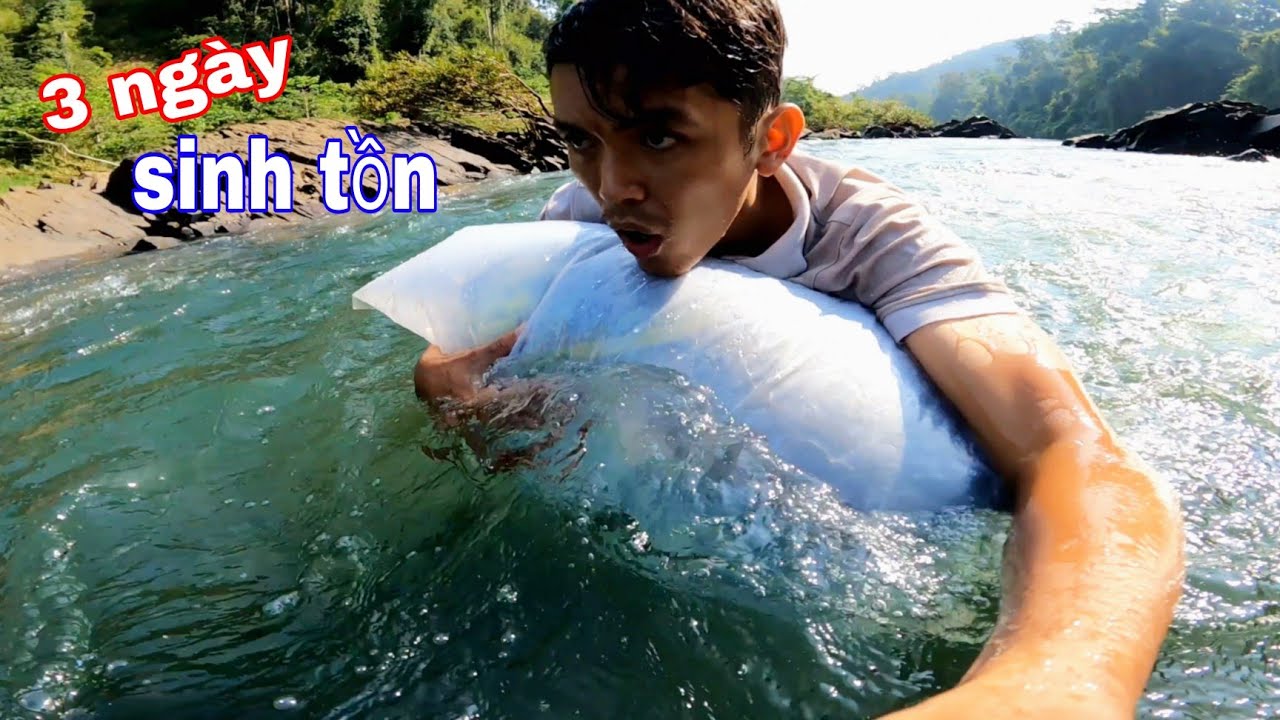 3 Ngày 3 Đêm | Câu Cá SINH TỒN Trên Dòng Sông Đầy N.g.u.y Hiểm