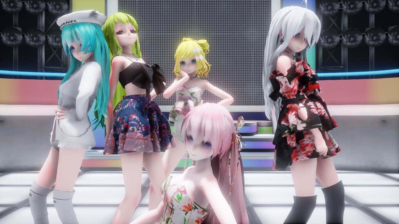 【MMD】Carry Me off【Haku,Luka,Miku,Rin,Gumi】