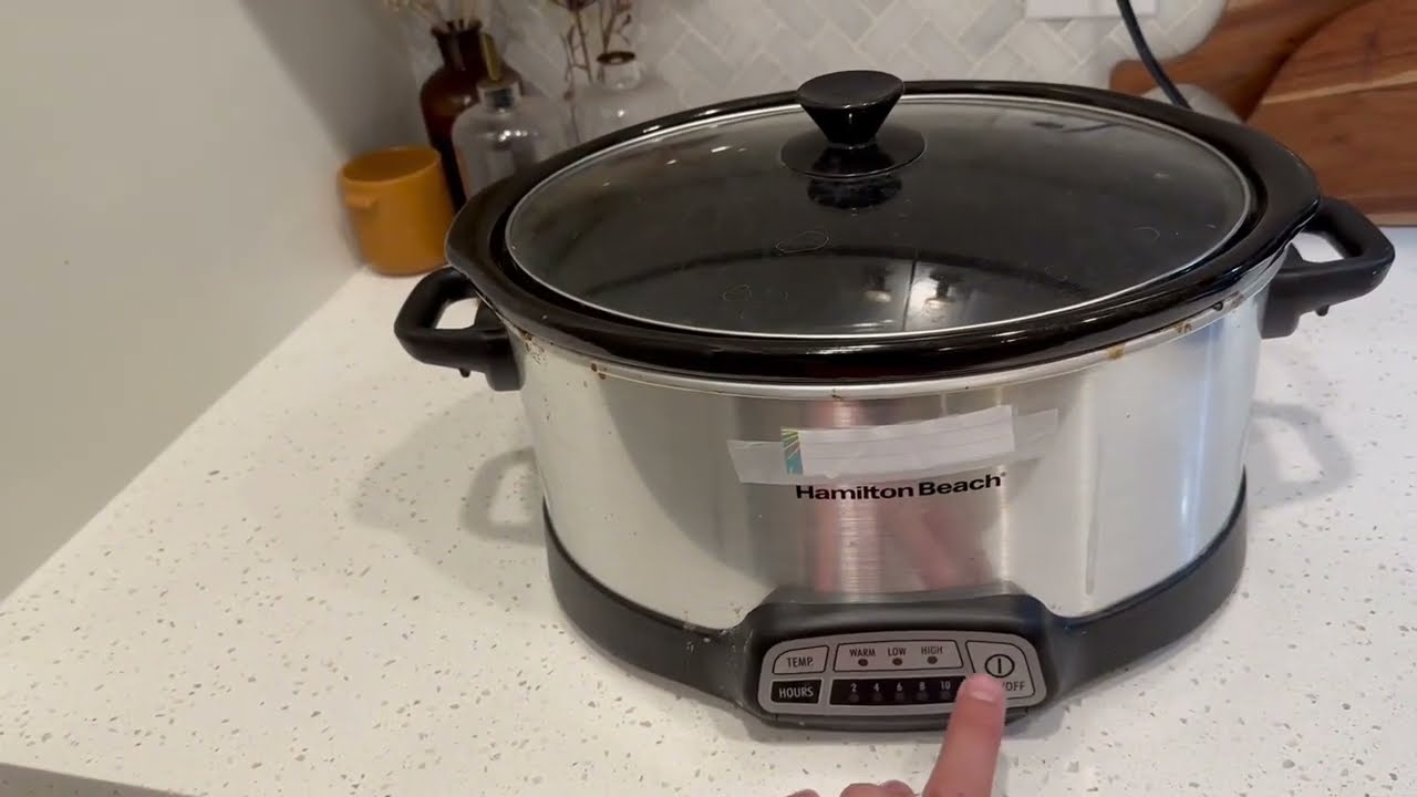 Hamilton Beach Programmable Slow Cookers with Flexible Easy Programming Review