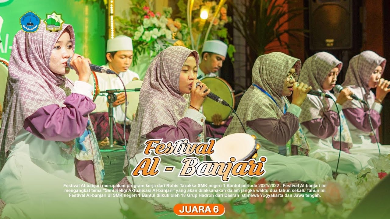 JUARA 6 | TASYWIQUL QULUB | FESTIVAL AL BANJARI SE-DIY&JATENG | SMK N 1 BANTUL#8