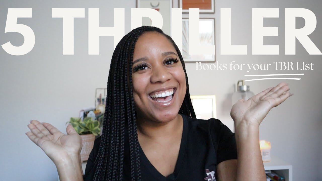 5 Thriller books for your TBR list // thriller book recs