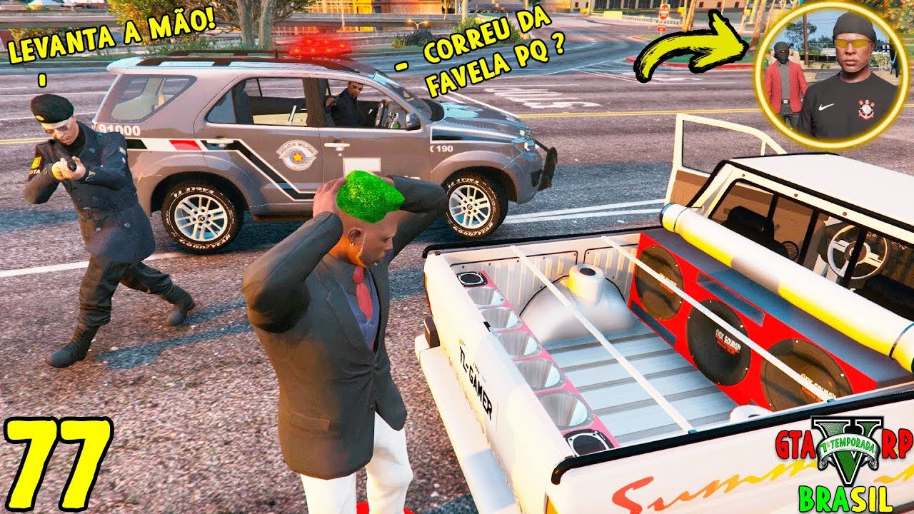 GTA 5 ROLEPLAY BRASIL -  TOMEI ENQUADRO DA ROTA! *o cobrador* - (7ª TEMPORADA EP 77)