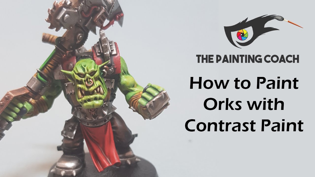 How to Paint Orks with Contrast Paint Fast