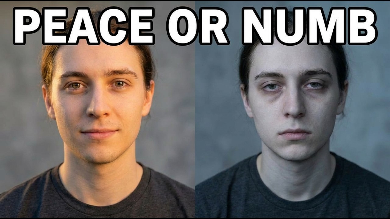 Peace vs Numbness — Most People Confuse This