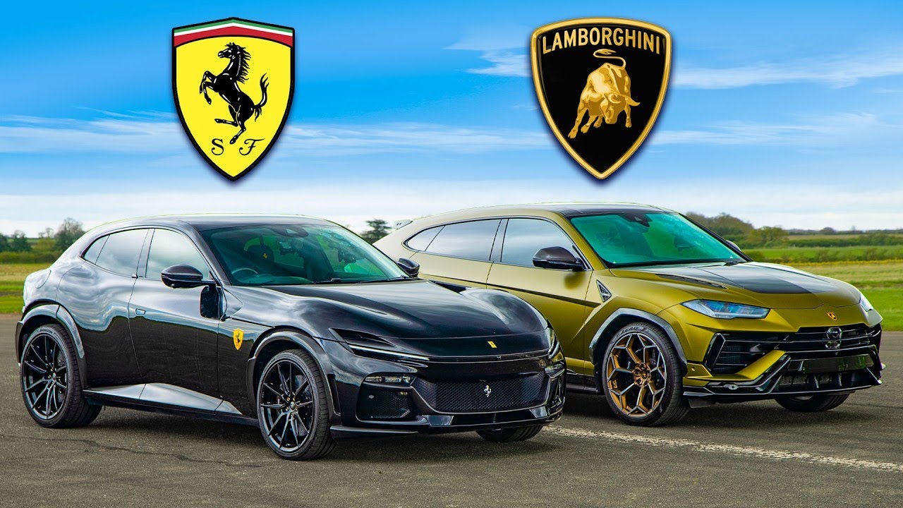 Ferrari Purosangue vs Lamborghini Urus: ARRANCONES