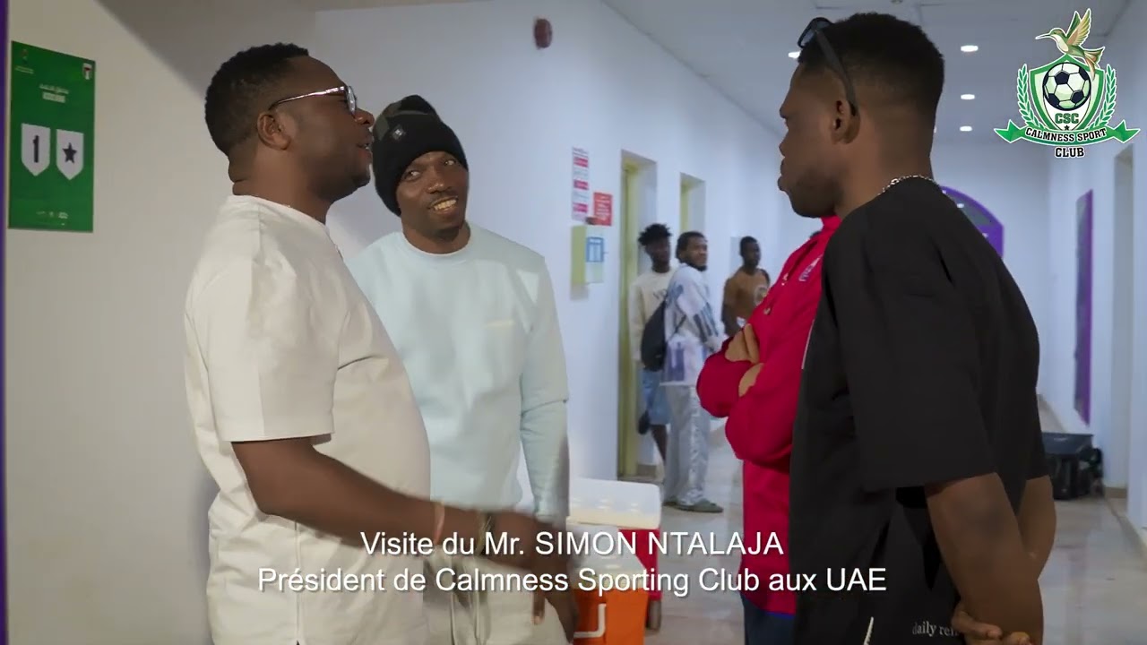 NDEMBO NA DUBAI AVEC NTALAJA FOOTBALL ACADEMIE. RG 512 ET ENAF MANAGEMEMT AUX EMIRATS ARABES UNIES.