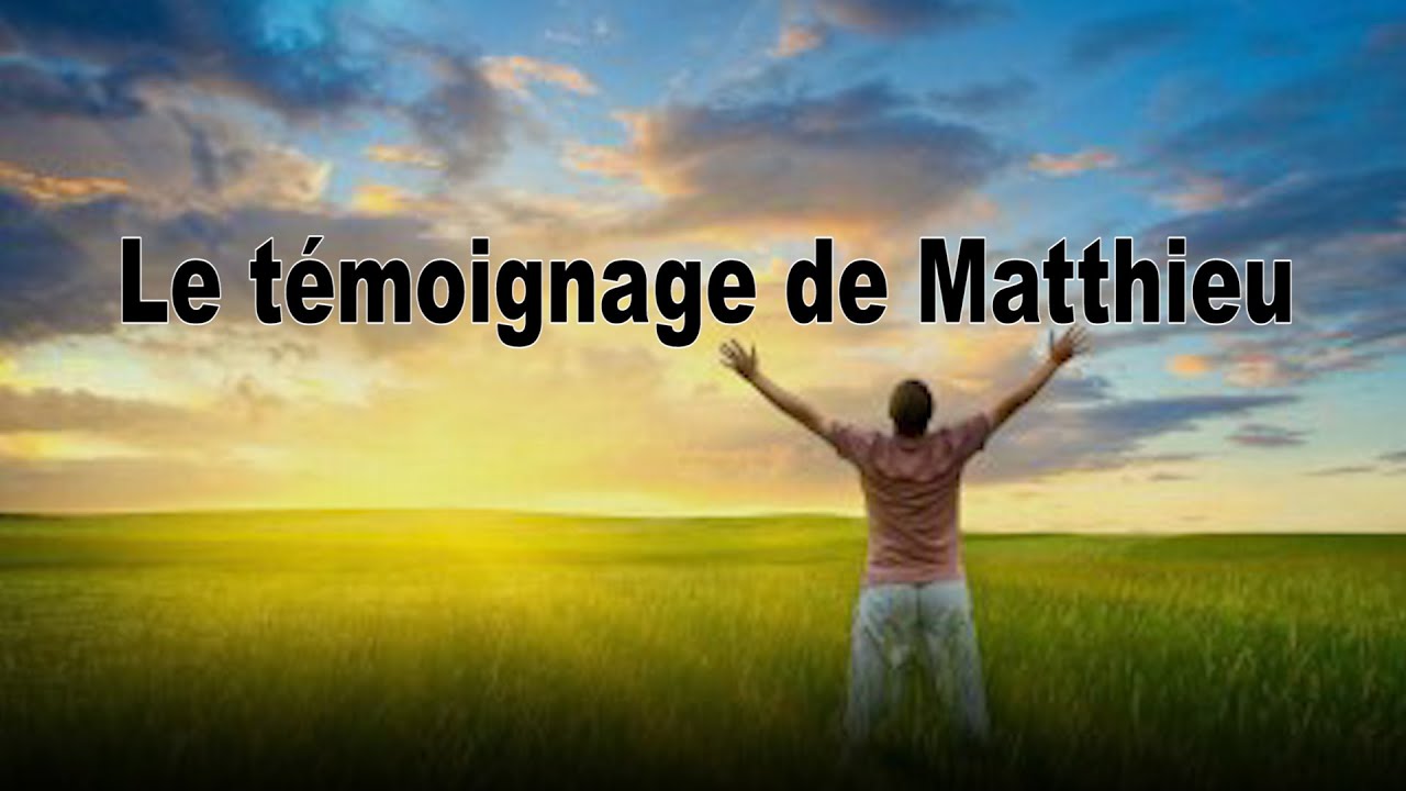2021-11-13 (Pr Paul Scalliet) Le témoignage de Matthieu