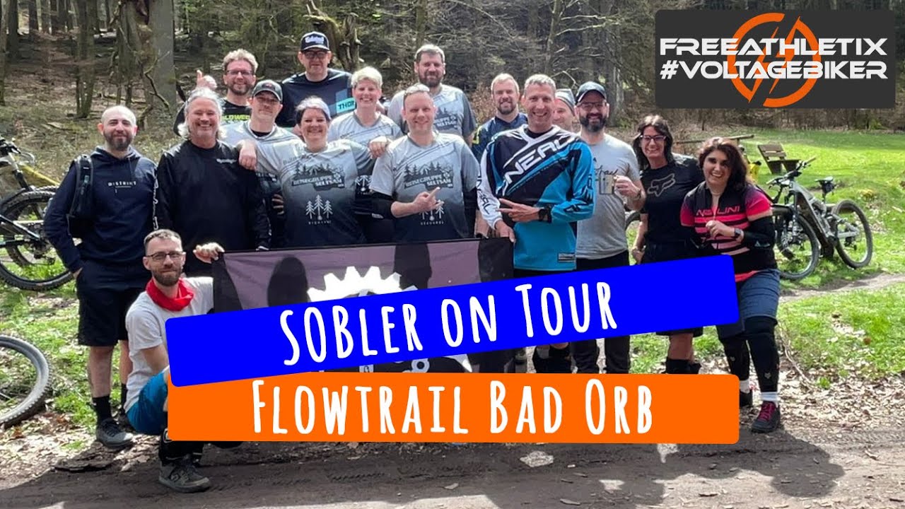 EMTB - SOBler on Tour - Flowtrail Bad Orb - Haibike AllMtn #sonsofbattery #freeathletix