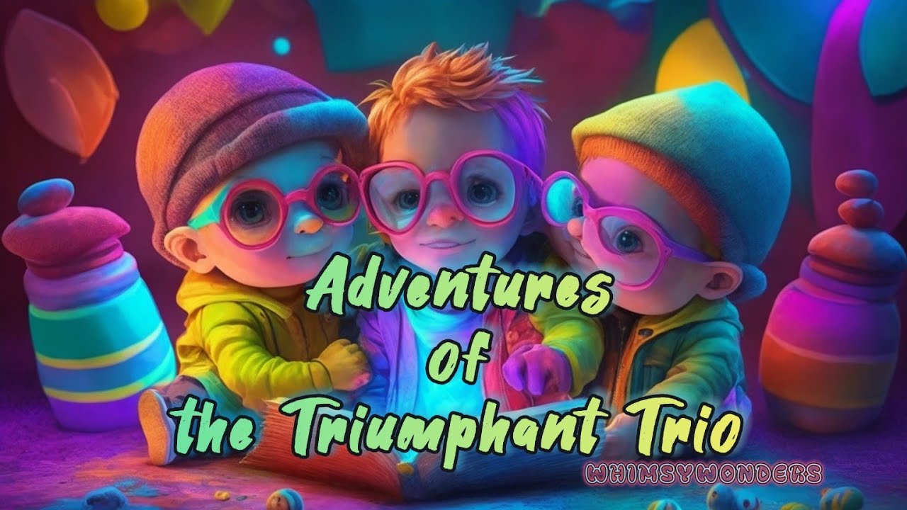 Adventures of the Triumphant Trio/ Kids short story / Bed time story / Whimsywonders