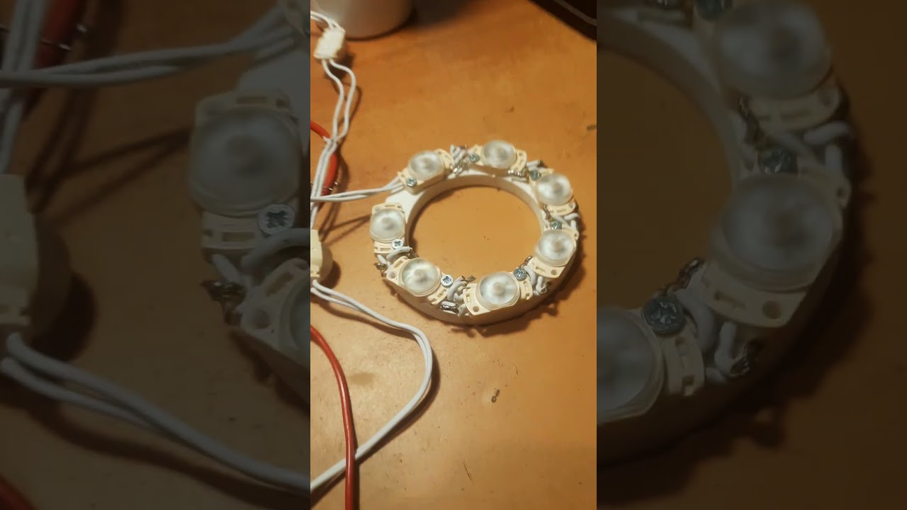 LED подсветка для микроскопа своими руками⁠⁠. Бесплатно. Из хлама.