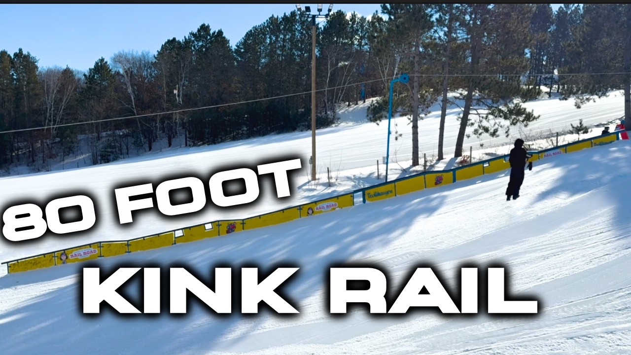 REDBULL ROWDY RAILROAD (80 FOOT KINK RAIL)