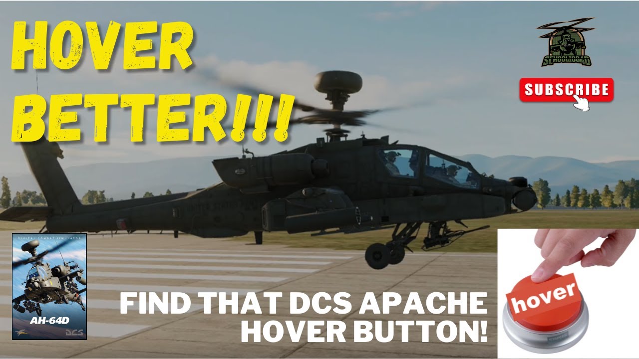 REAL APACHE PILOT научит ВАС, как ЛУЧШЕ ЗАВИШИВАТЬ в DCS!