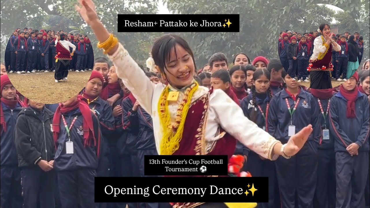 Pattako ke Jhora✨+Resham💗| Cover Dance | Ninja Magar | FOOTBALL TOURNAMENT ⚽|#pattakokejhora #Resham