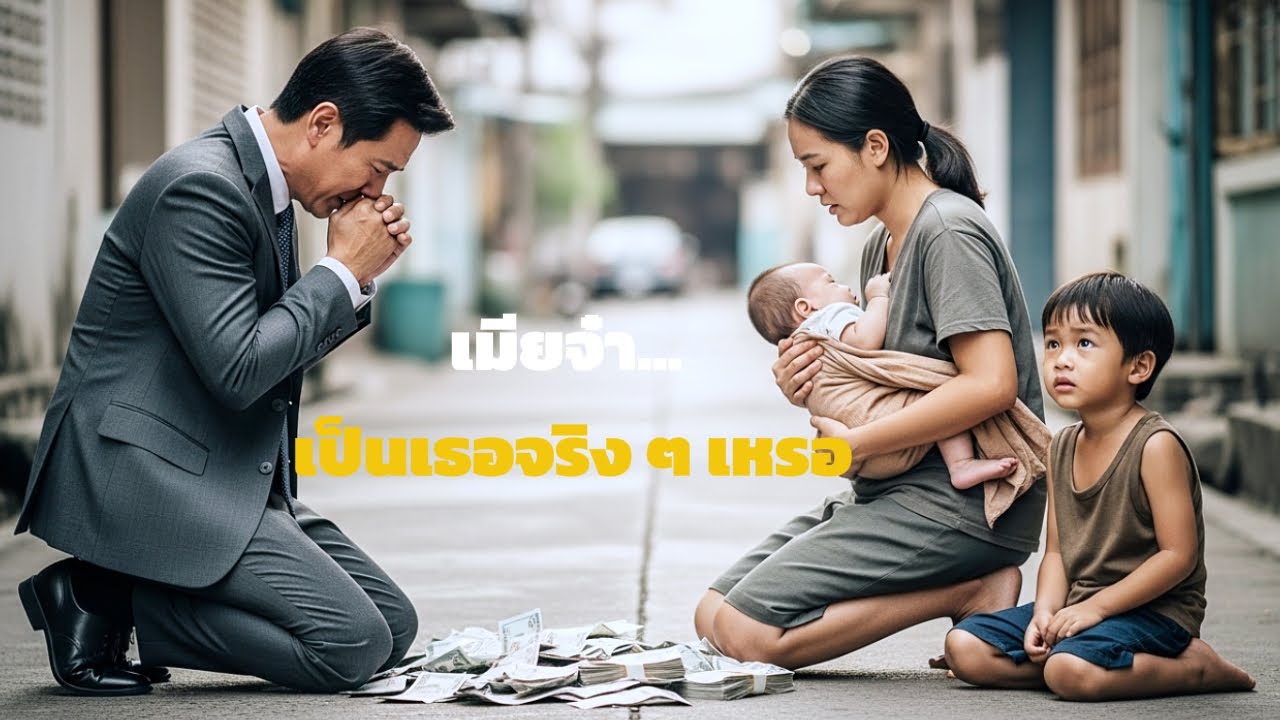 การพบกันที่ชะตากำหนด มหาเศรษฐีจำอดีตภรรยาและลูกสองคนได้ท่ามกลางเส้นทางหาเลี้ยงชีพ