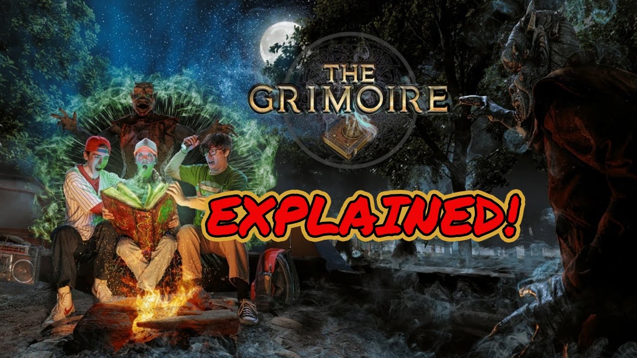 The Grimoire EXPLAINED! Knott's Scary Farm Maze Storyline Details with SPOILERS