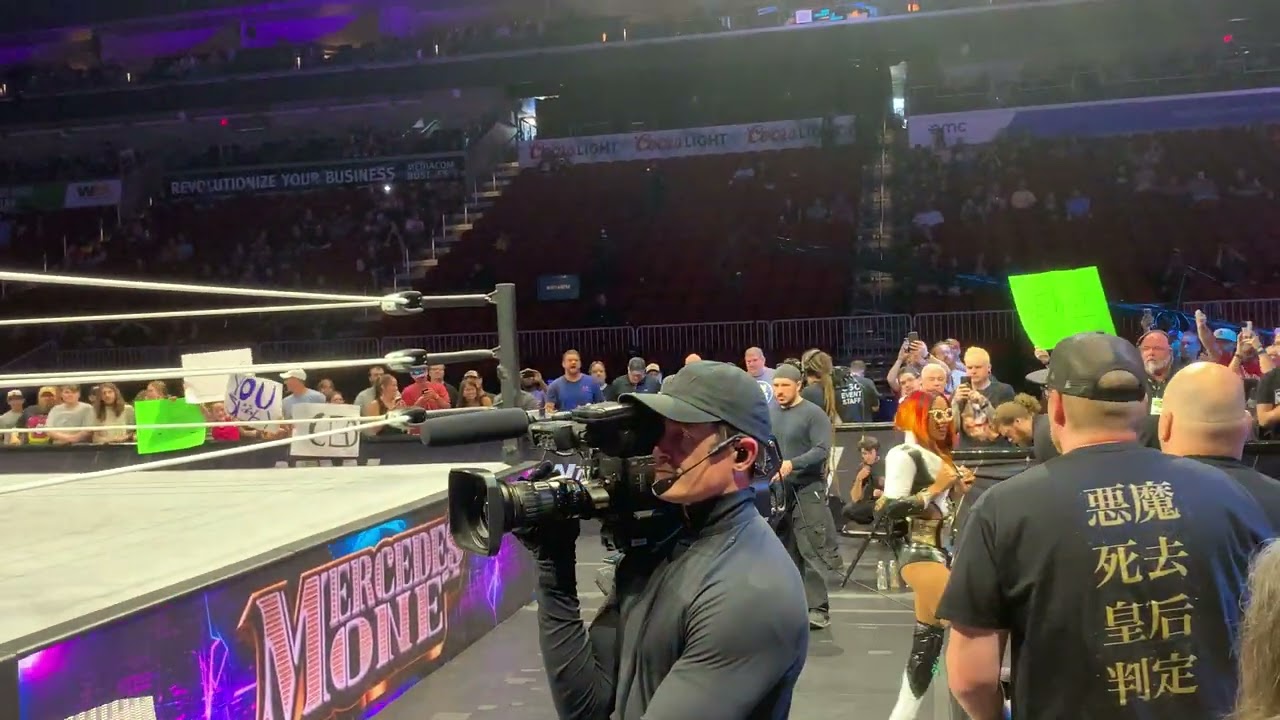 AEW Tapings: Mercedes Mone Enterance Des Moines Iowa 6/12/24