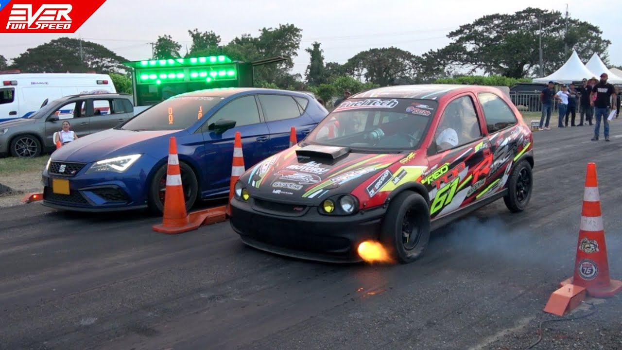 INSANE Corsa 🆚️ Cupra Leon 🆚️ Golf GTI 🆚️ BMW M340i 🆚️ Audi S3 🆚️ M6 🆚️ M240i | DRAG RACES