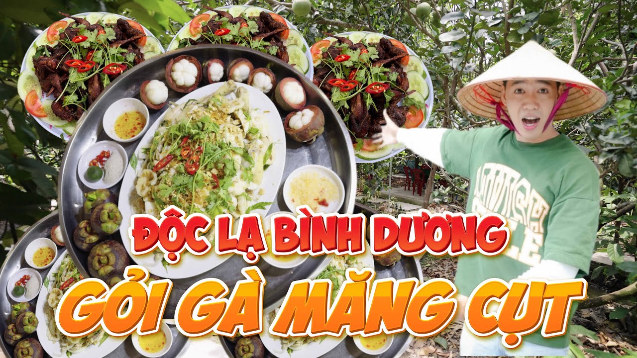 Độc lạ món gỏi gà măng cụt Lái Thiêu , review gỏi Gà Măng Cụt Hot Trend làm mưa làm gió khắp nơi