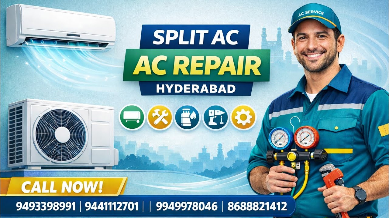 AC Repair Services in Hyderabad | Call Now +91 9949978046 - Air Conditioner Repair Service Centre 