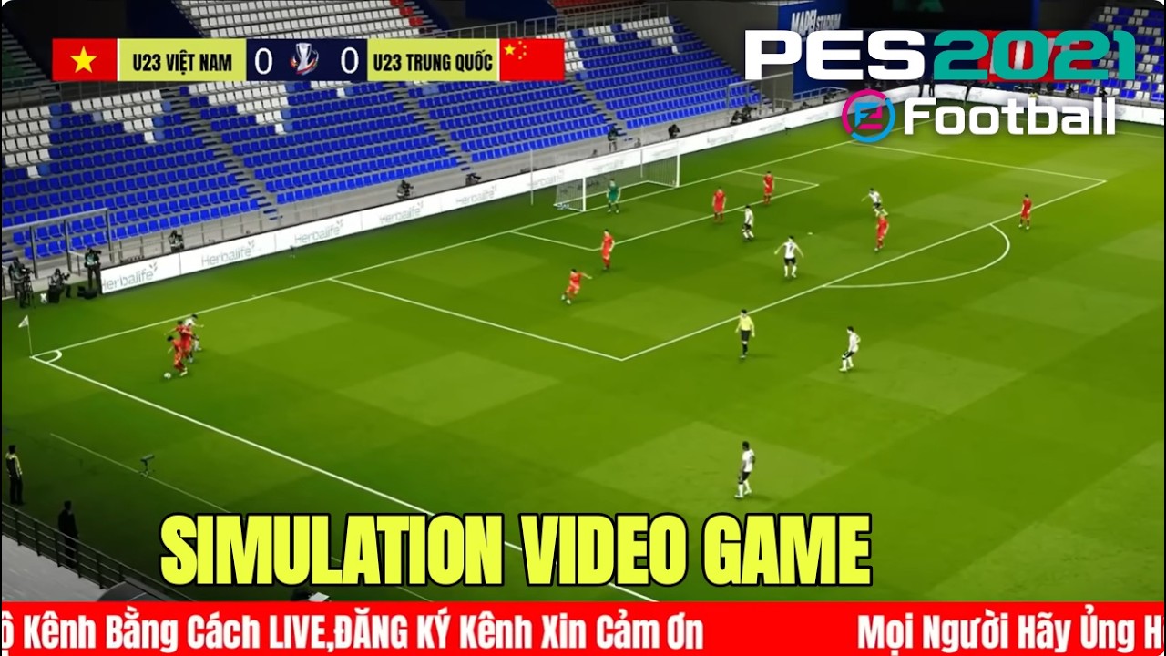 🔴 [Trực Tiếp] U23 Việt Nam vs U23 Trung Quốc  | 22:30 ngày 20/01/2026||Simulation Video Games