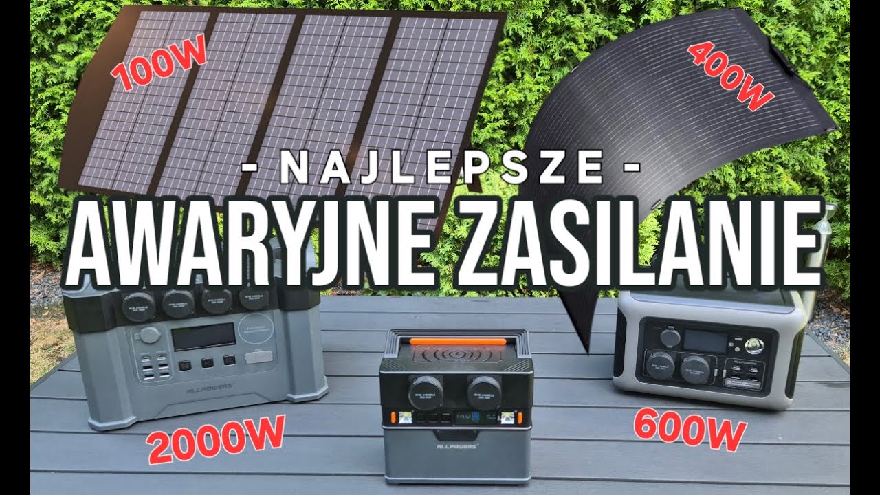 ALLPOWERS generatory prądu - którą elektrownie wybrać?
