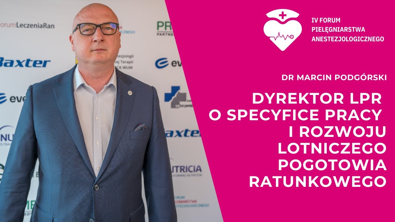 Dyrektor LPR o specyfice pracy i rozwoju Lotniczego Pogotowia Ratunkowego