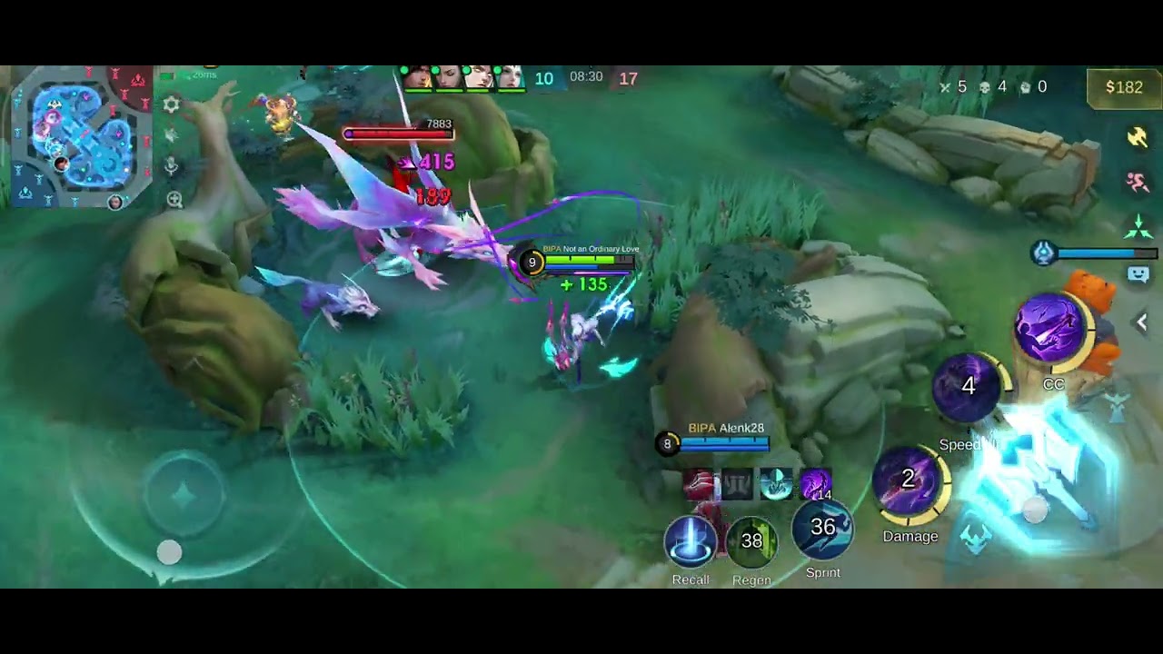 Easy WIN, Easy MVP, using Obsidia in Gold Lane While Fought Lesley Marksman | y2bayu Channel