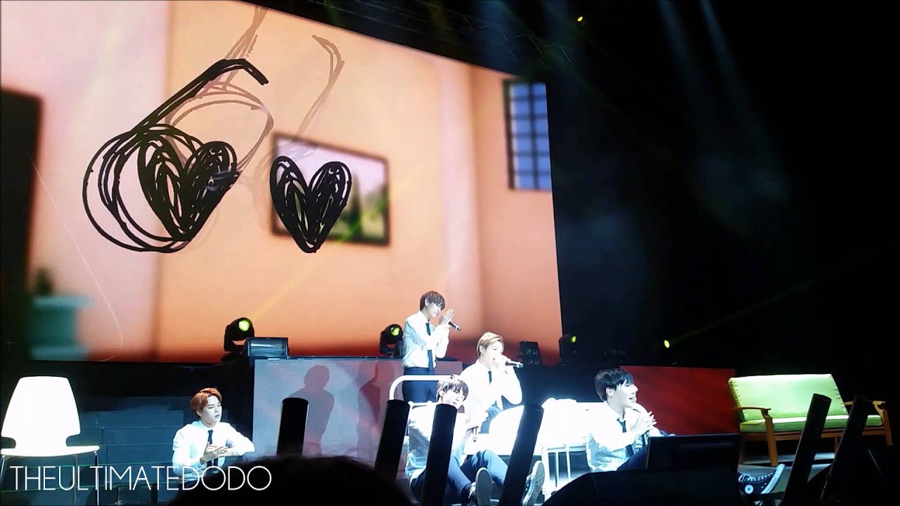 [FANCAM] 150724 BTS Blanket Kick @ TRB in Chicago