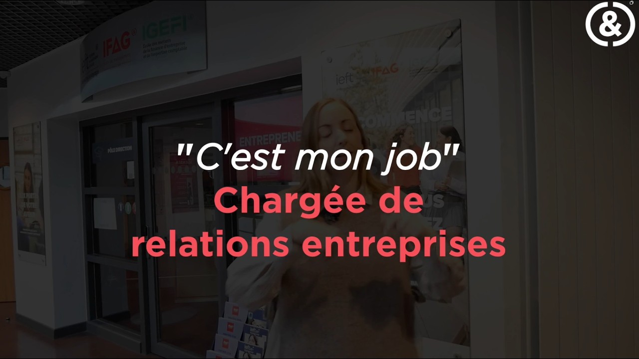 Websérie C'est mon job #2 Chargée des relations Entreprises