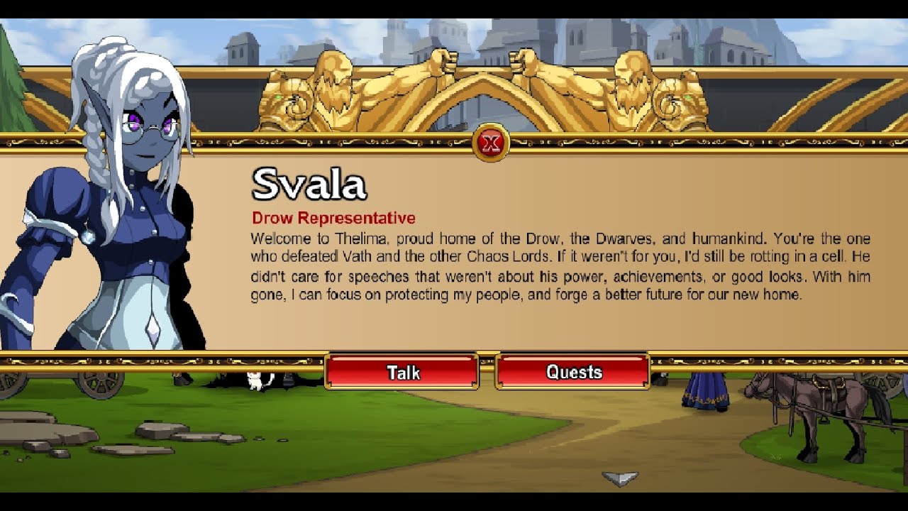 AQW NEW DARK DIVINE  & DROW TRUSTEXERCISE  l SVALA QUEST /JOIN THELIMACITY (YEW MOUNTAINS REP 2025)