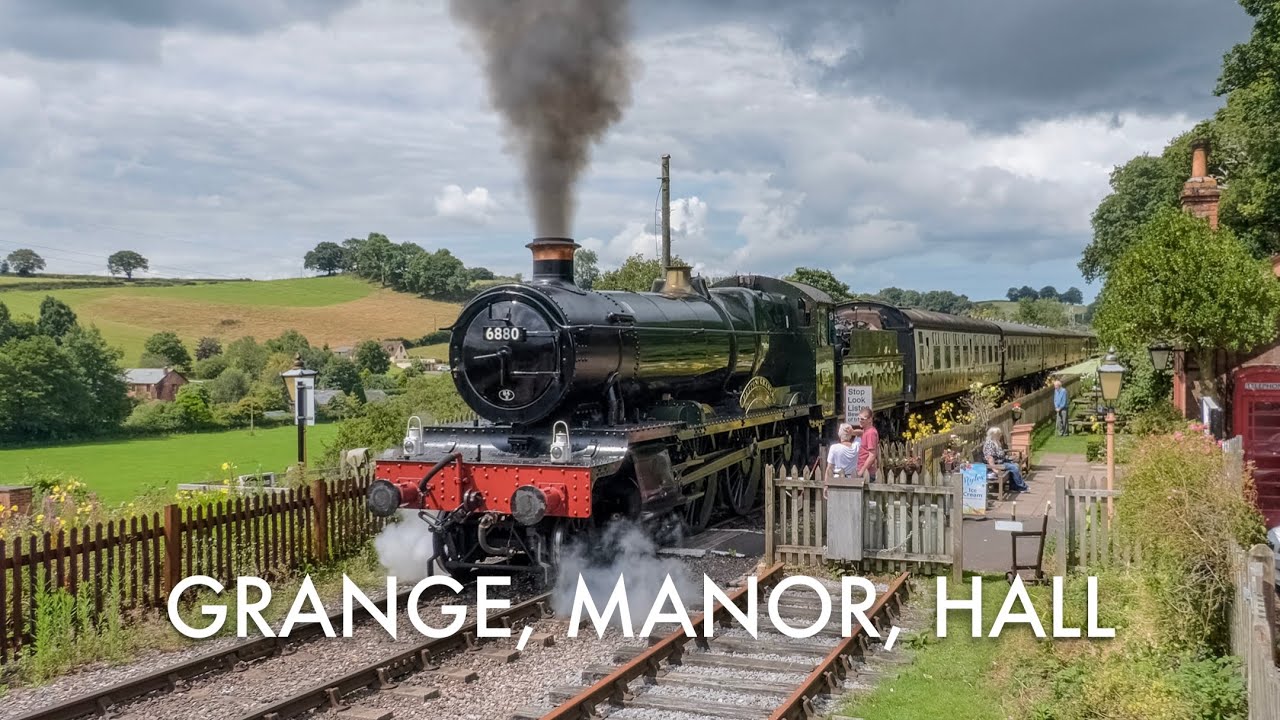 6880 Betton Grange Steals the Show: West Somerset Railway Grange Manor Hall Weekend Gala - 2024