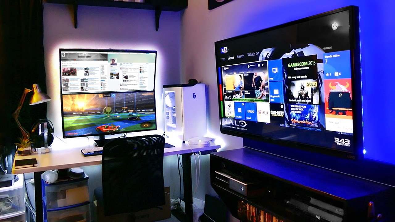 My INSANE Gaming Setup/Room Tour (Summer 2015)