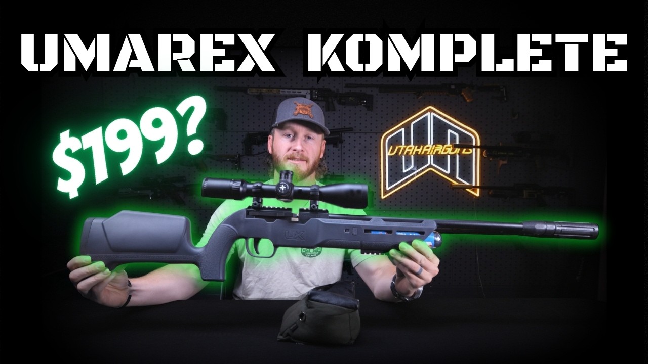 Лучший БЮДЖЕТНЫЙ пневматический пистолет? До 200 долларов! | Umarex Komplete