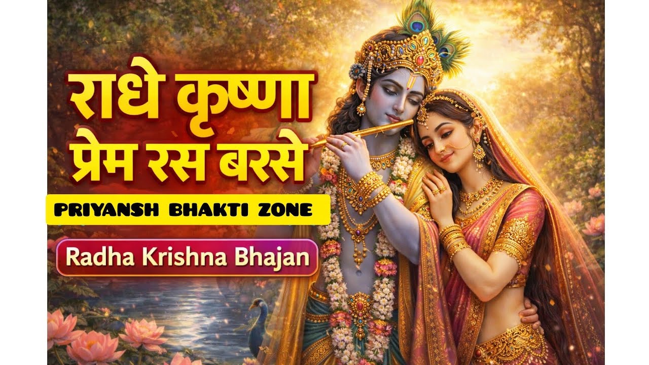 राधे कृष्णा प्रेम रस बरसे | Radha Krishna Bhajan 2026 | Latest Krishna Bhajan |Vrindavan Bhakti Song