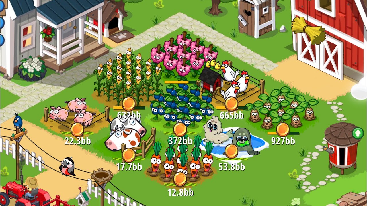 Beating idle farming empire in under 2 minutes (speed run)