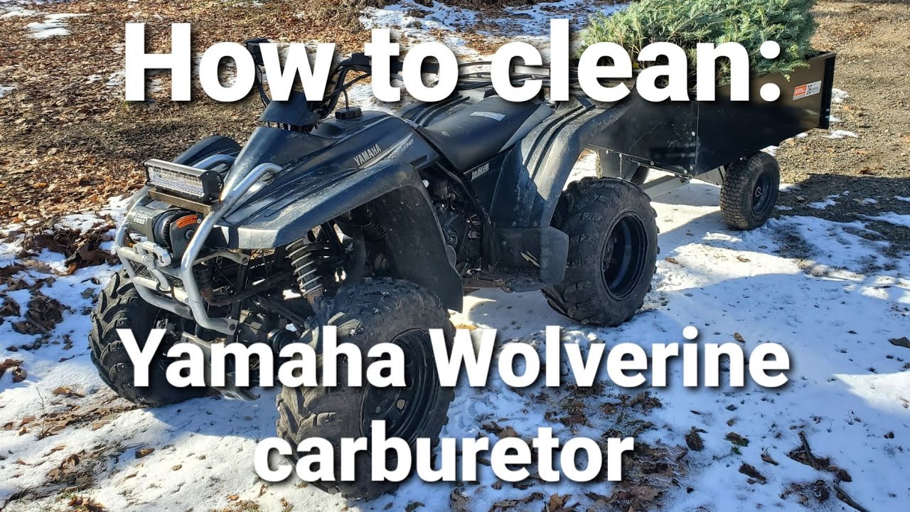 Как почистить карбюратор на Yamaha Wolverine 350