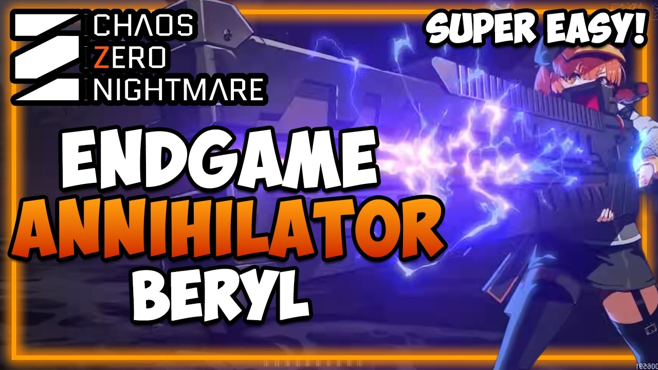 BERYL IS EVEN MORE OP - EASY TO BUILD - HUGE DMG I Full Showcase I Chaos Zero Nightmare