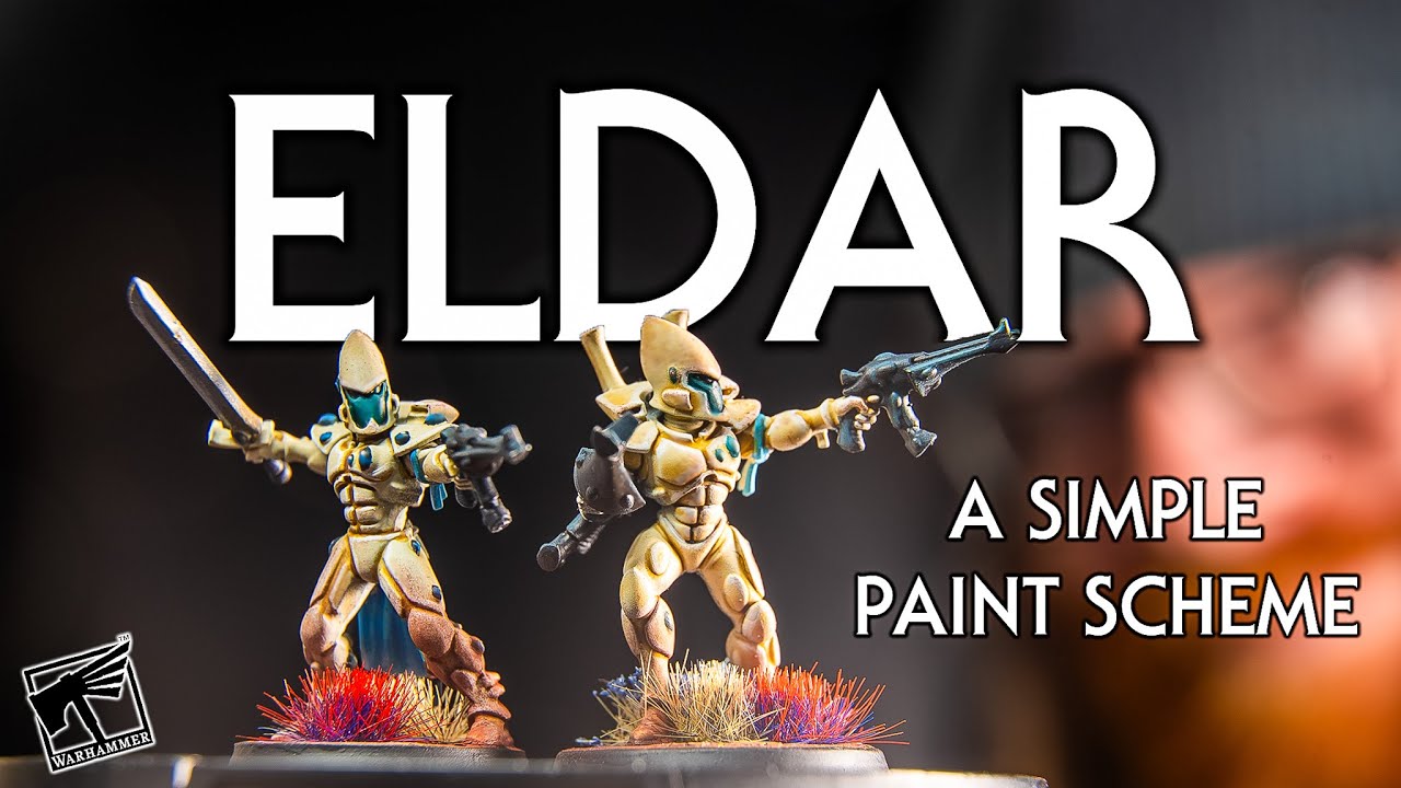 Painting Your First Eldar / Aeldari Army