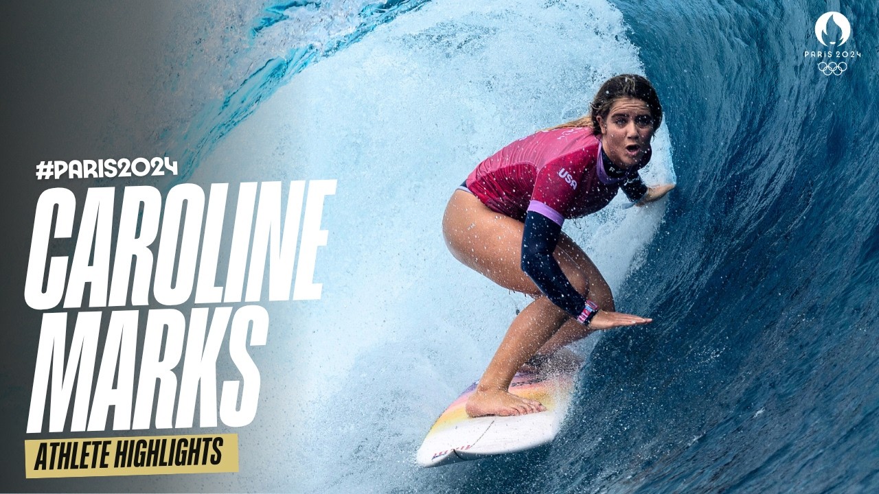 🌊 The best waves for Caroline Marks 🇺🇸🏄‍♀️ | Athlete Highlights
