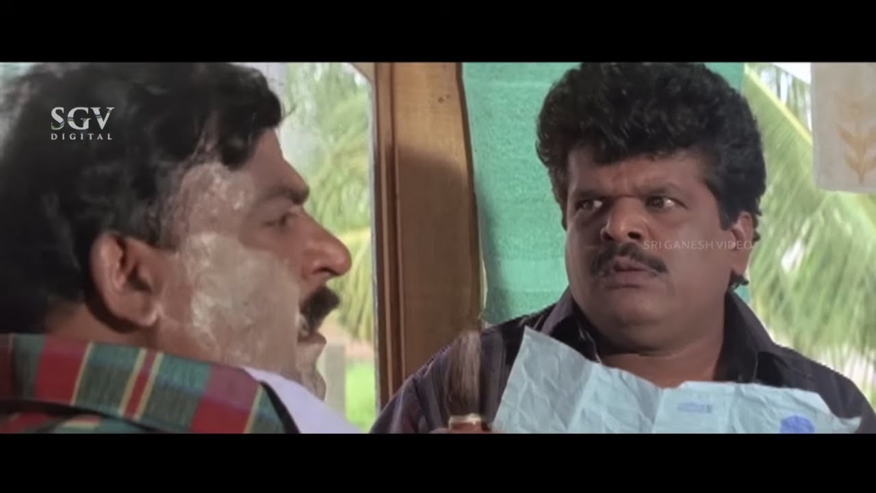 ಲೆಟರ್ ಓದಿ ದೊಡ್ಡಣ್ಣನನ್ನು ಹೊಡೆದು ಕಳಿಸಿದ ಕಟಿಂಗ್ ಶಾಪ್ ಟೆನಿಸ್ ಕೃಷ್ಣ | Andhra Hendthi Kannada Movie Comedy