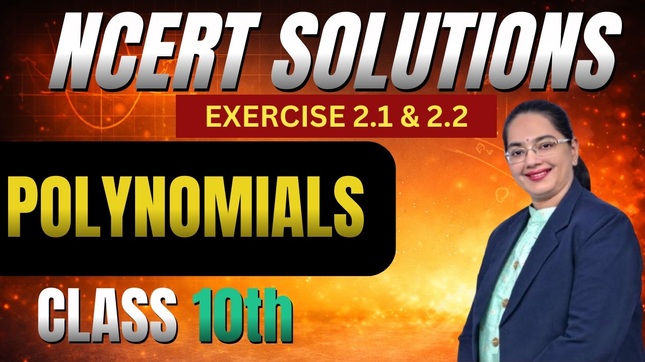 Polynomials Class 10 Maths | NCERT Solutions by Rashmi Mam | CBSE