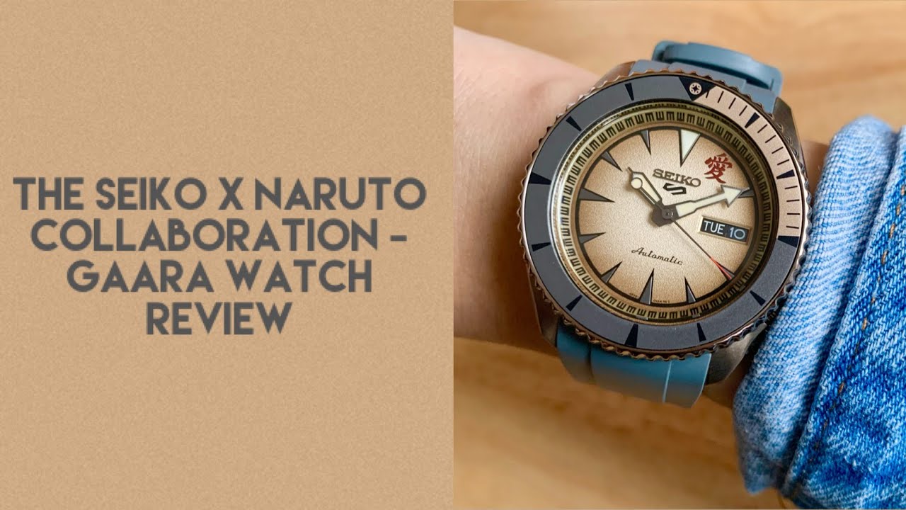Seiko x Naruto - Gaara Watch Review