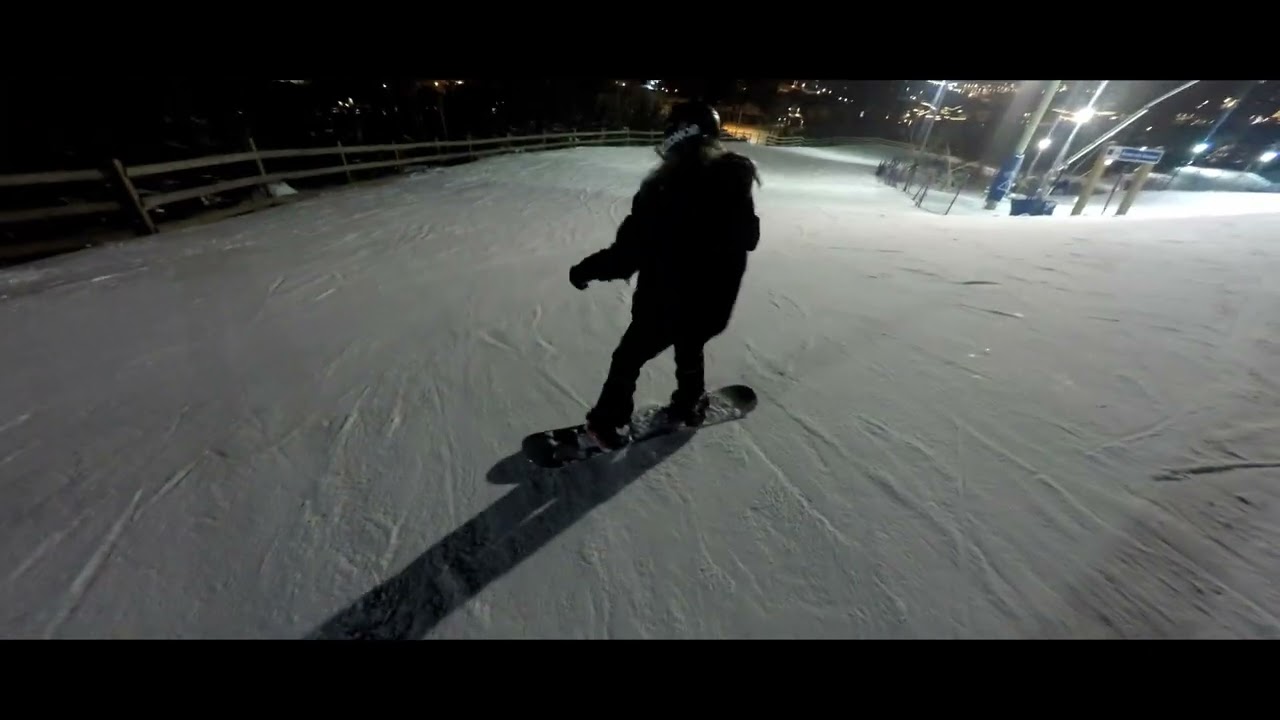Emma Snowboarding 1