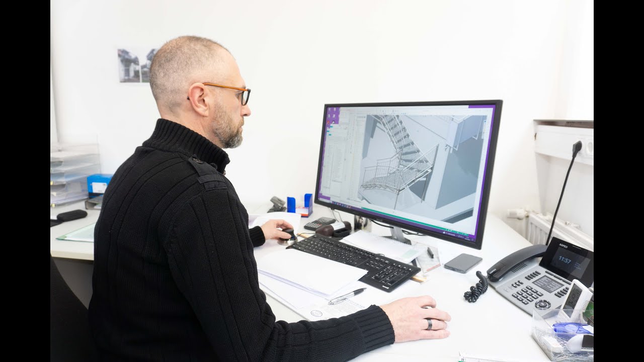 Unser CAD Zeichner stellt sich vor. 📐