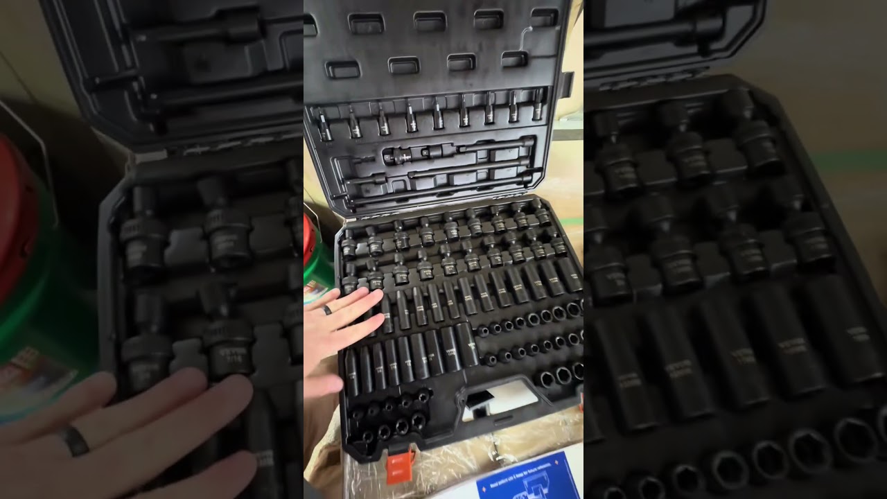 Vevor Socket Set - Perfect Gift Idea! #impact #sae #metric #sockets #socketset
