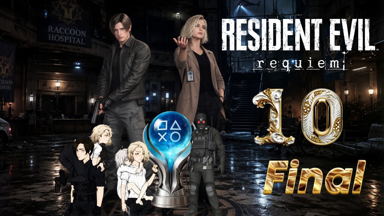 🇵🇪PS5#10 final Resident Evil9🏆50/50 veterana mes de mi cumpleaños modo dificil hasta mi platino😋