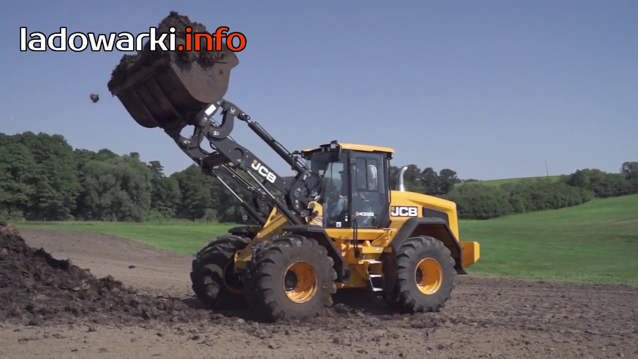 Ładowarka przegubowa JCB 435 S AGRI. No to jedziemy...